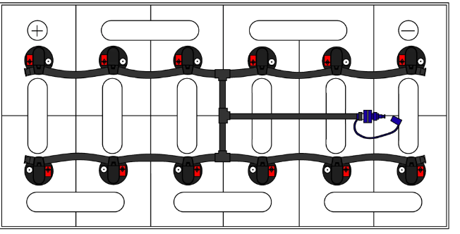 Watering system - 12 cell, series 40, 23 (K1200TB4)