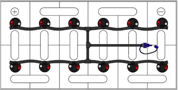 Watering system - 12 cell, series 40, 364