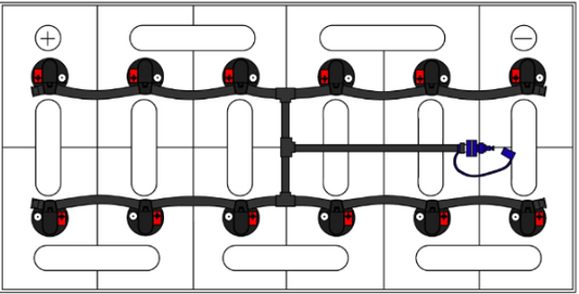 Watering system - 12 cell, series 40, 364