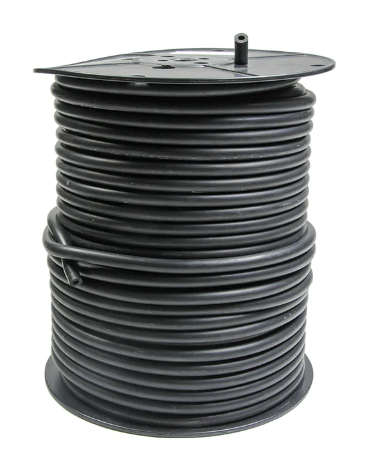 Black Tubing 1/4" (6mm)