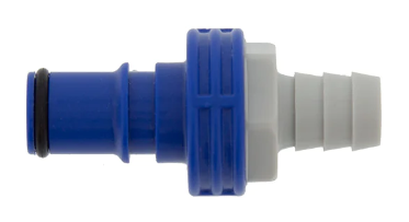 3/8" (10 mm) Male Connector - Blue (09MBLU2)