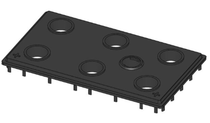 Battery Cell Cover, JarTop 17 Plate (Enersys)