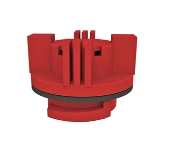 Vent Cap, Bayonet, Red