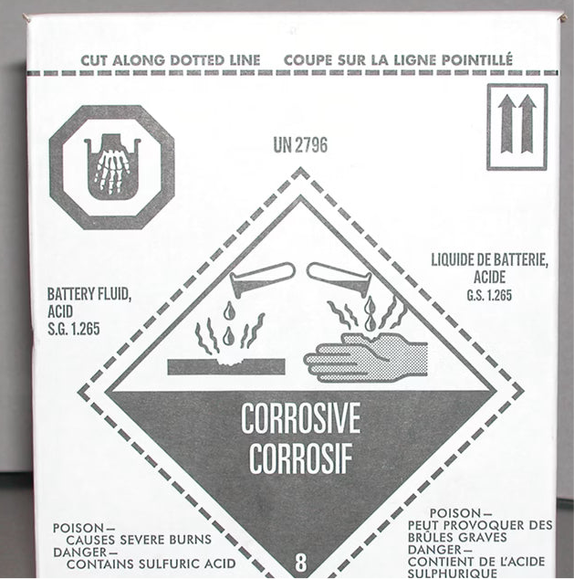 6 Quarts Battery Acid Fluid