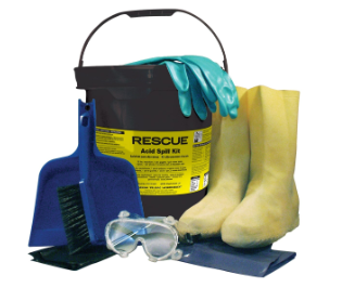 Battery Acid Spill Kit, 25 lbs Absorbent