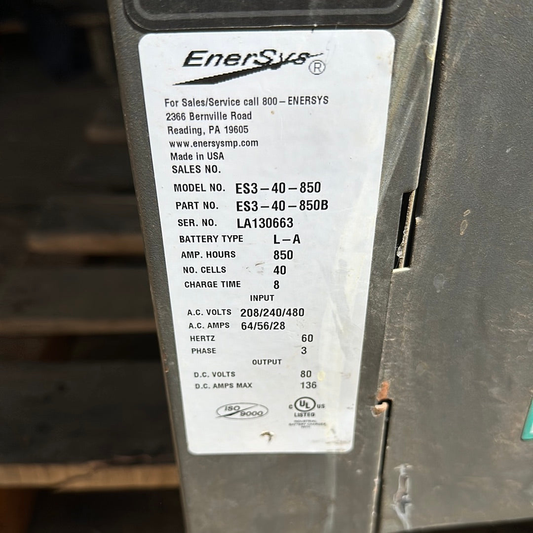 EnerSys Enforcer SCR Charger