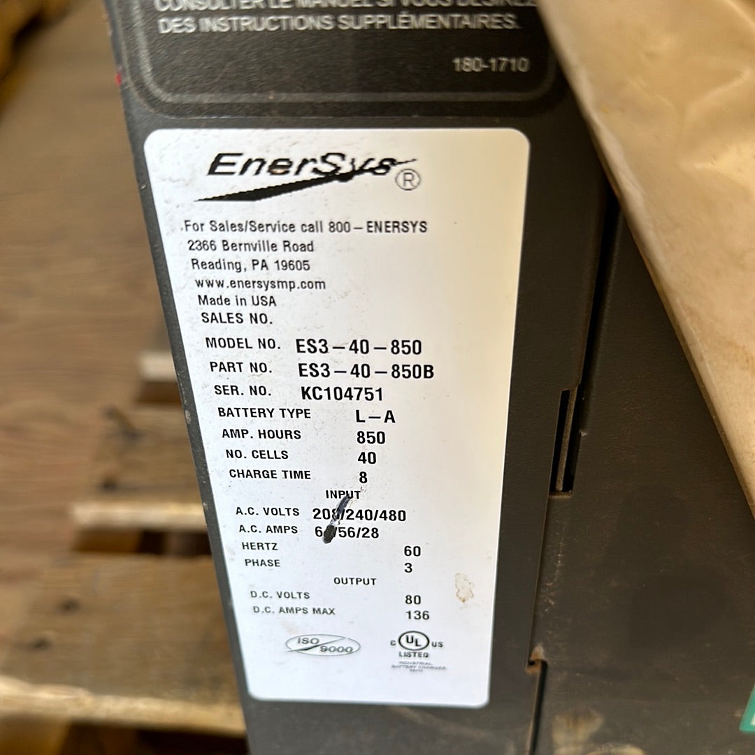 EnerSys Enforcer SCR Charger