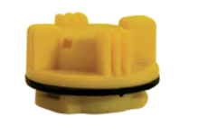 Vent Cap, Bayonet, Yellow