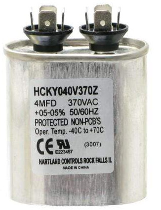 Capacitor, 6Mf 660 Volt