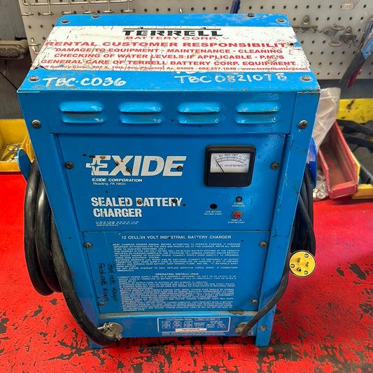 Exide 12 Cell/ 24 Volt Industrial Battery Charger